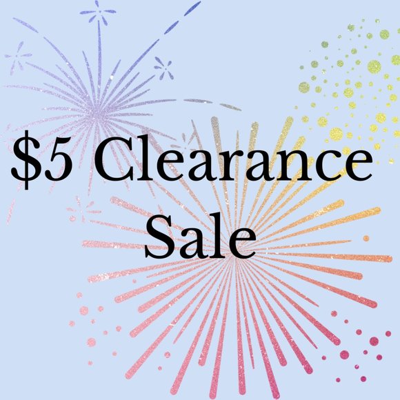 $5 CLEARANCE SALE - Picture 1 of 1